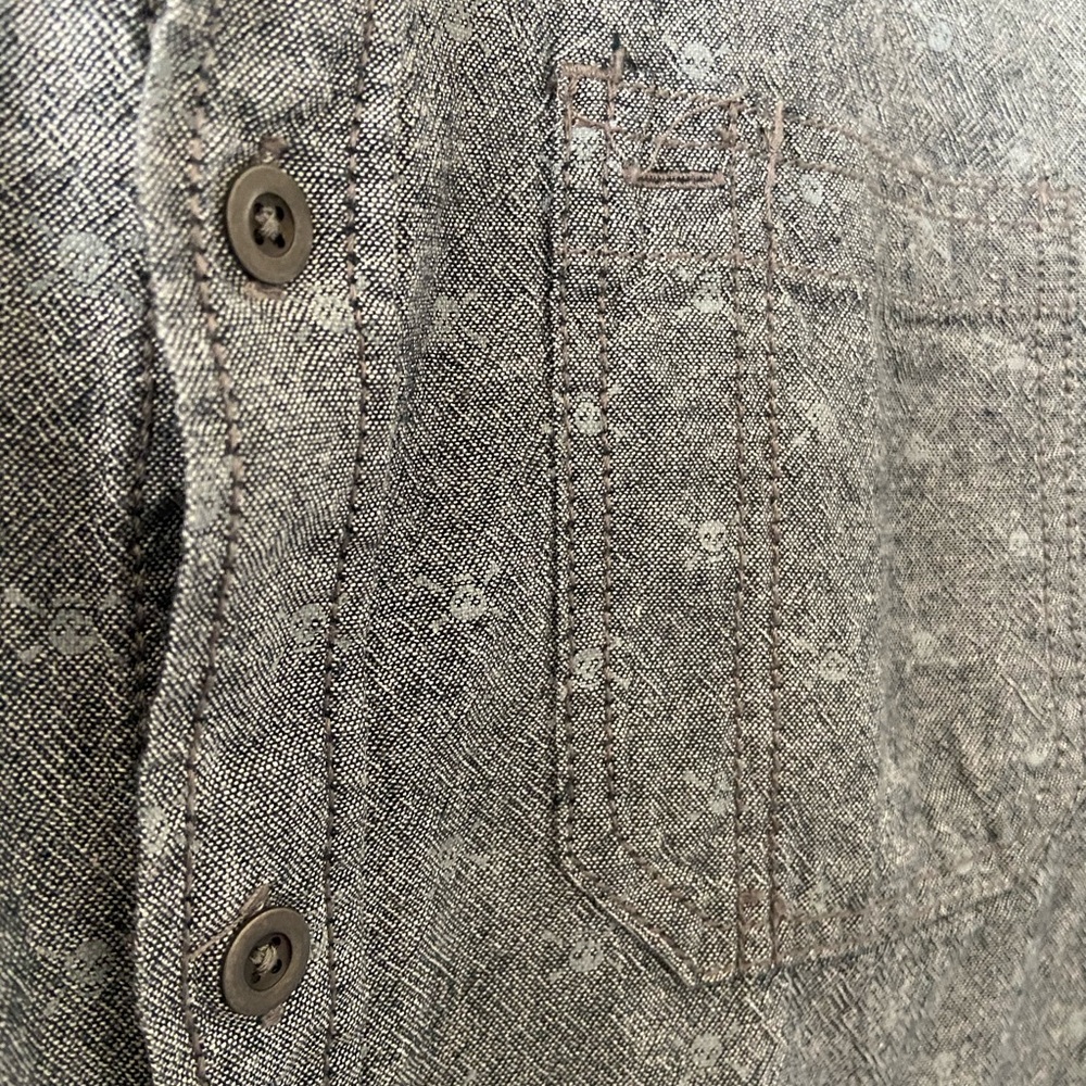 No Boundaries Large Collarless Crossbones Button - image 5